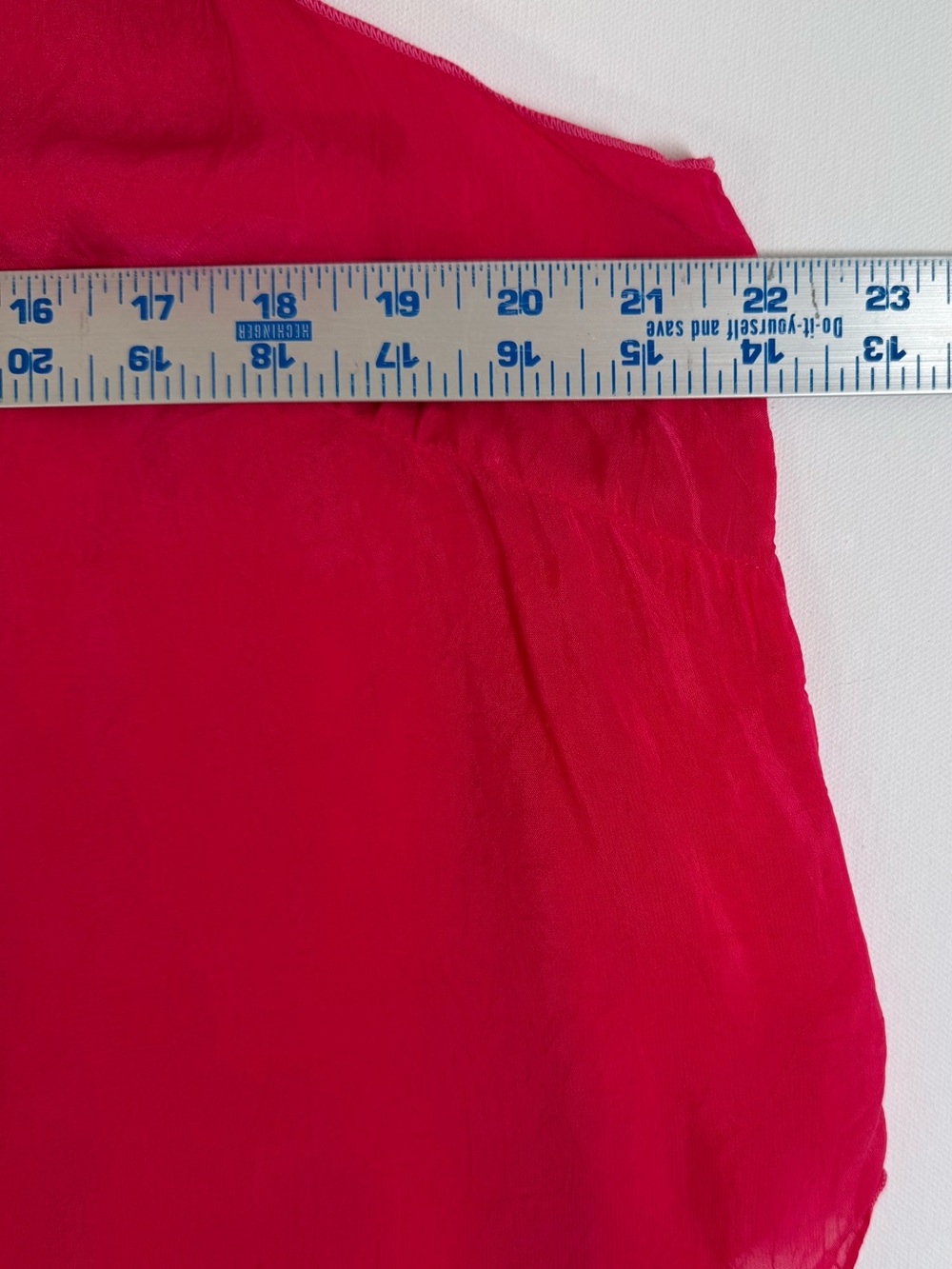 Johnny Was Y2K sleeveless blouse bright fuchsia/pink lightweight top Size XL - Picture 8 of 10